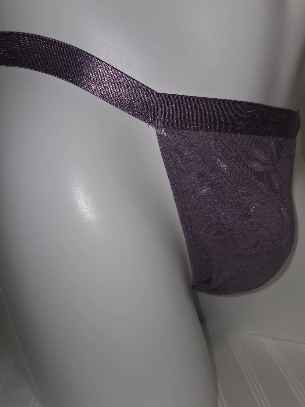 Cosabella Zaadi Purple Lace Men's Italian Thong